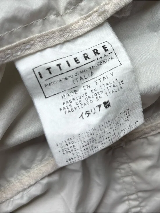 Vintage CNC Costume National White Asymmetric Zip Moto/Windbreaker Jacket - Picture 10 of 12